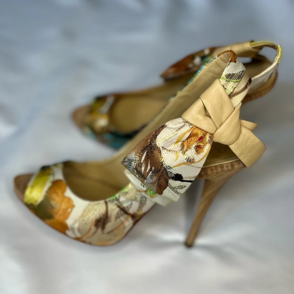 Marciano Slingback Heels - Picture 4 of 7